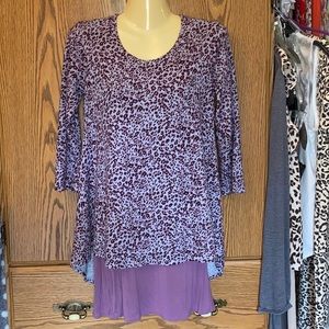 LOGO By Lori Goldstein - 2-fer tank & top